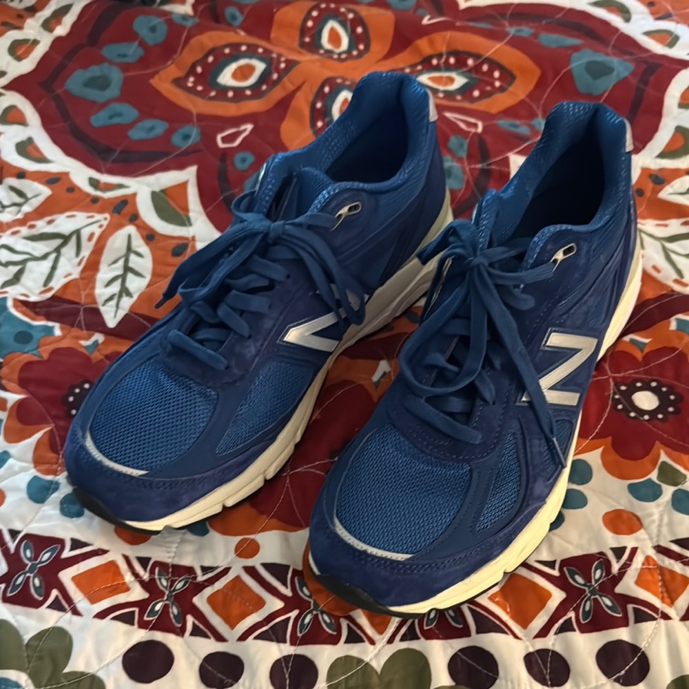 Men’s New Balance 11.5 D 990v4 ALD Aime Leon Dore Made in USA blue